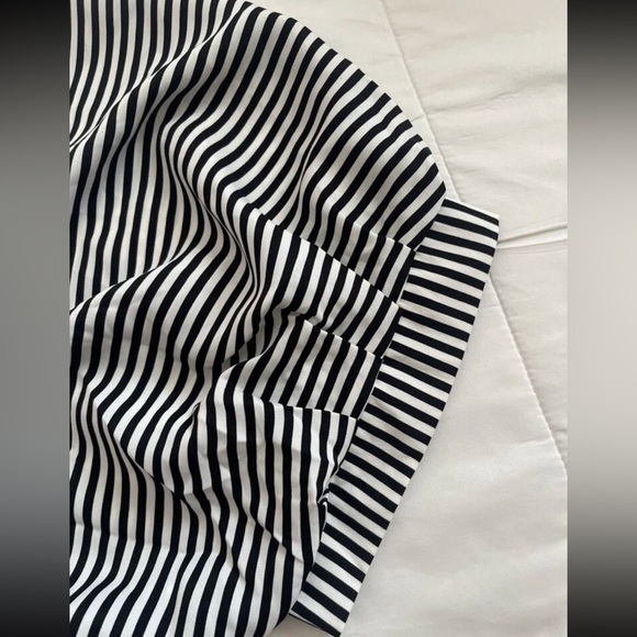 Classic Oversized Loose Fit Stripe Batwing Sleeve Button Down Shirt Top - Picture 7 of 14